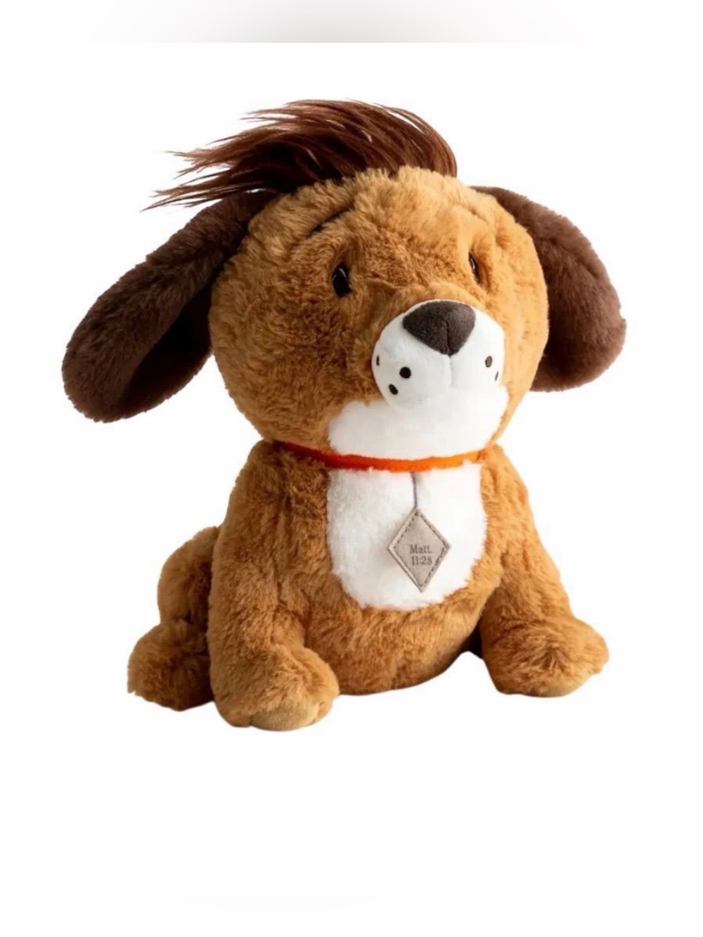 DaySpring - Mary & Martha - ‘Goodnight God’ Brown and White Cuddle Plushy